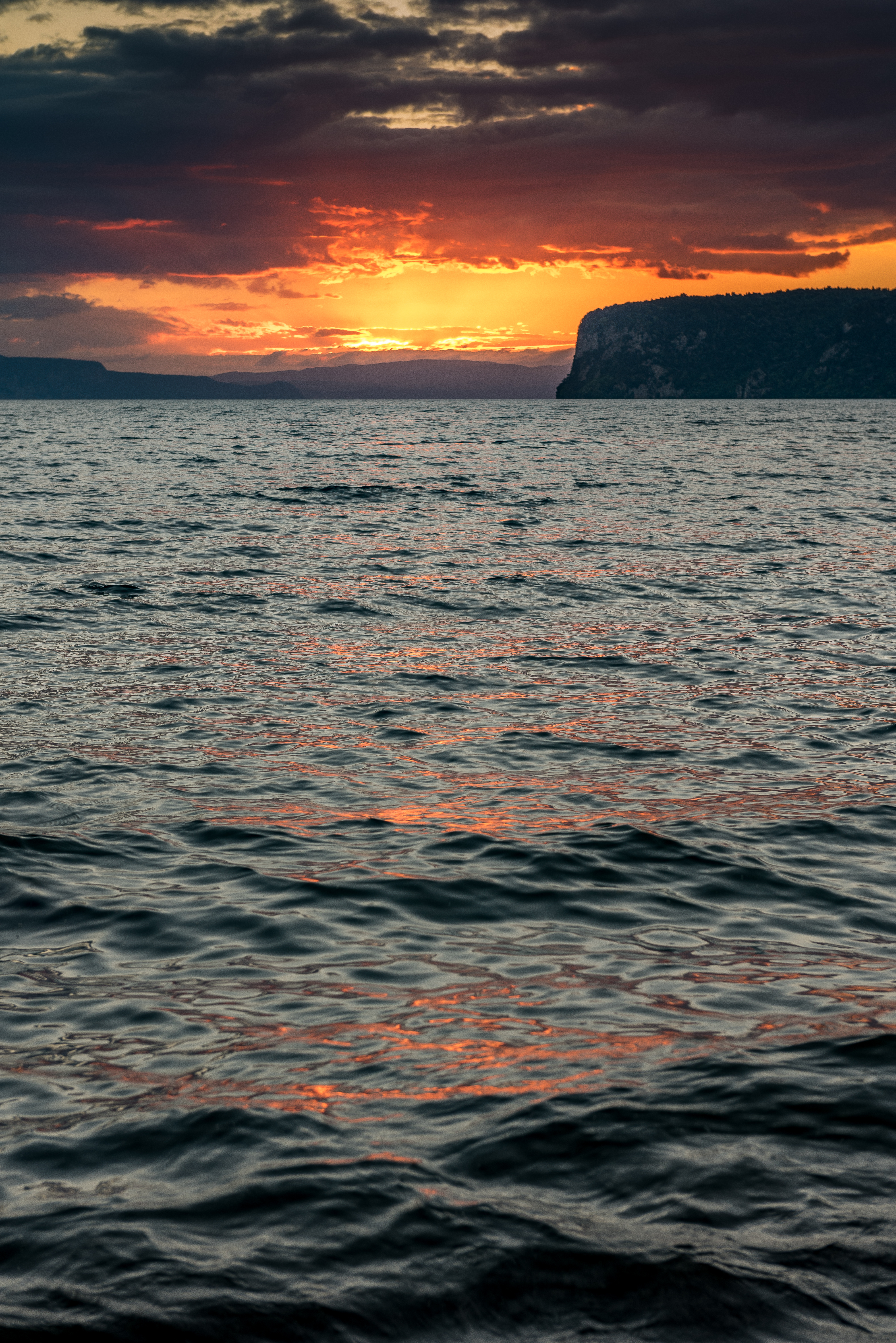 Sunset in New Zealand