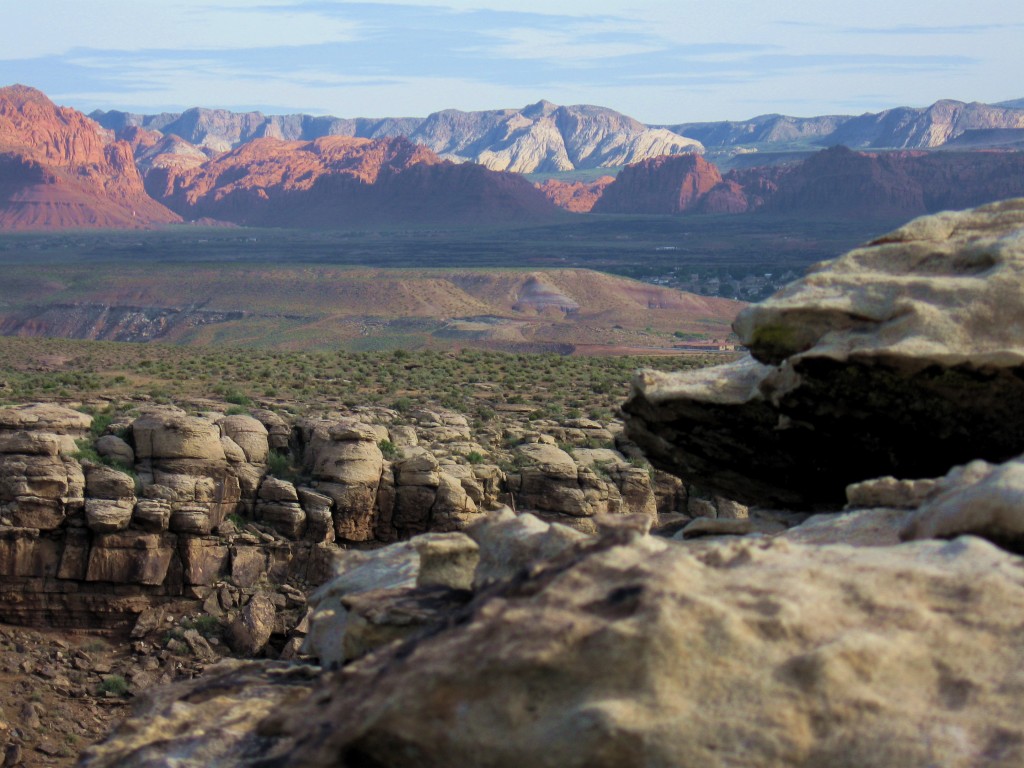The Green Valley Gap, St. George, Southern Utah.