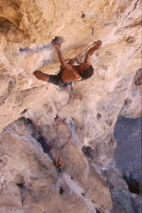 worhsiping the limestone gods 5.11b the cathedral utah